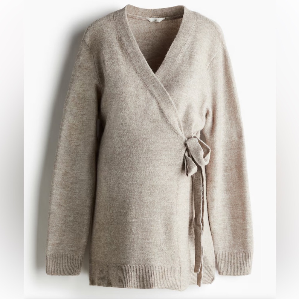 H&M Mama Wrap Sweater